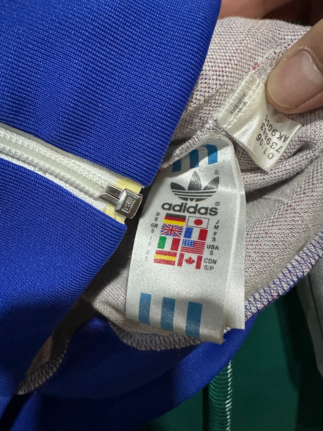 아디다스 프랑스 트랙탑져지S 상품이미지6