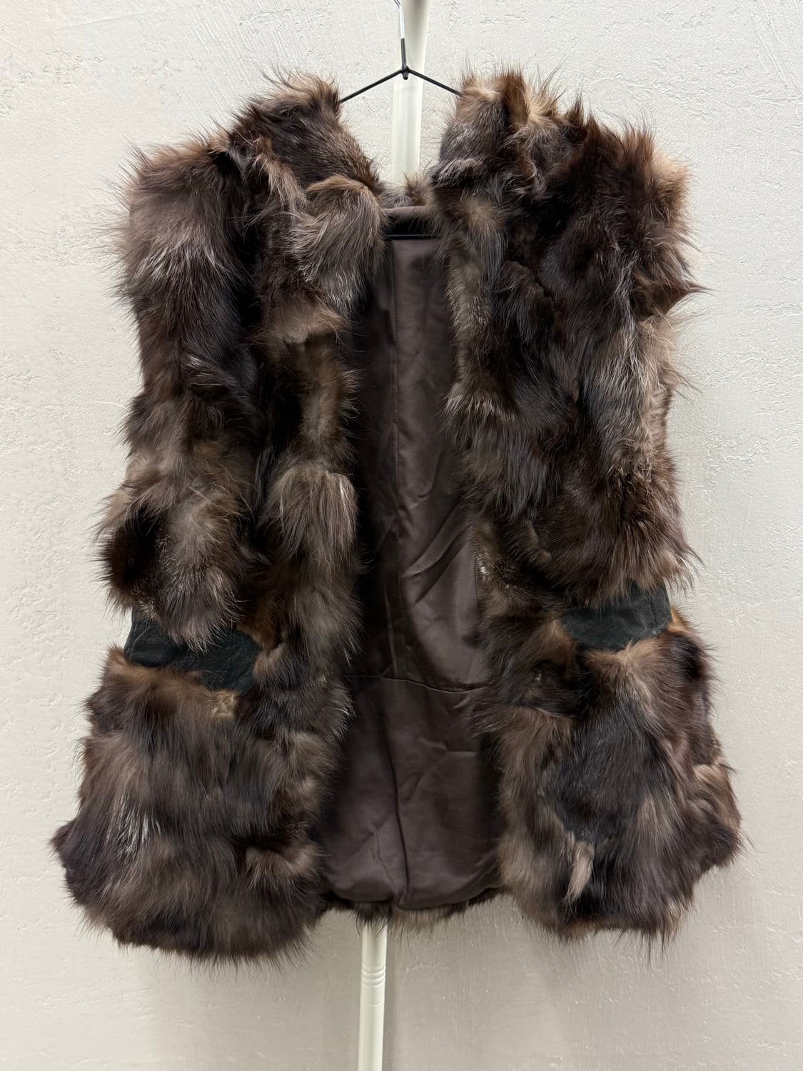 천연 여우털 베스트 조끼 55사이즈 상품이미지2