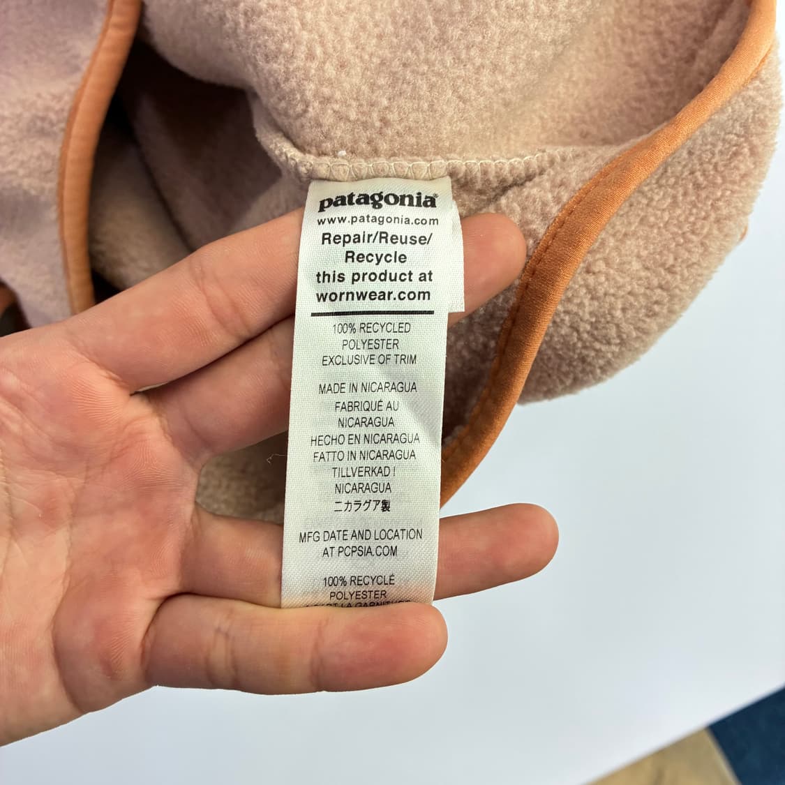 Patagonia  파타고니아 신칠라 플리스 상품이미지4