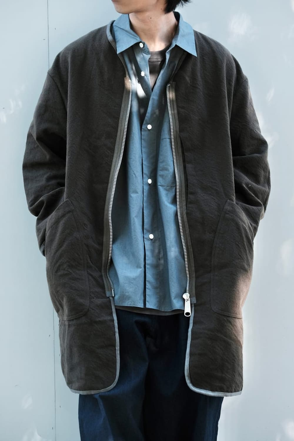 사쥬드크레 리버서블 코트 상품이미지5