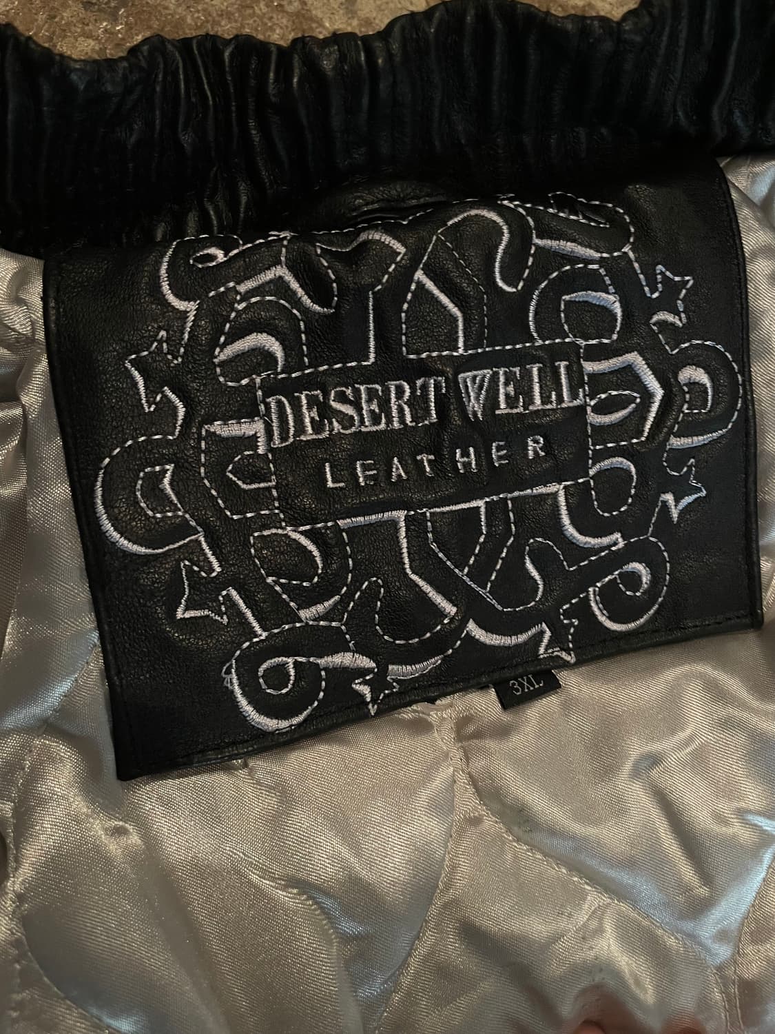 Desertwell 스컬 가죽 자켓 (115) 상품이미지7