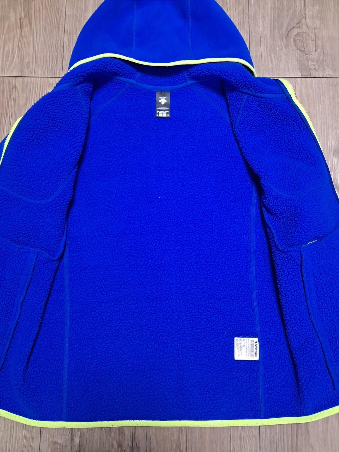 데상트 후드집업 남성L 상품이미지6