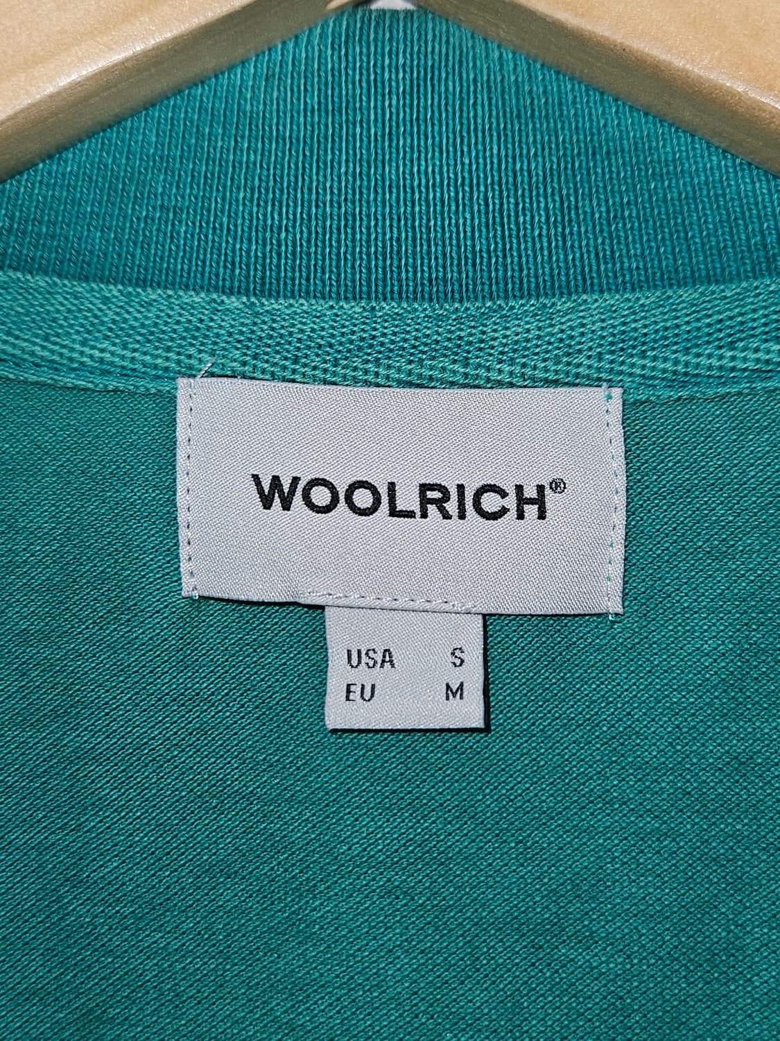 울리치 WOOLRICH 반팔 카라티 피케티 폴로 애플그린 M 상품이미지4