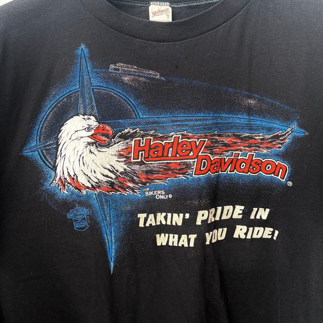 80s Harley Davidson 반팔 상품이미지6