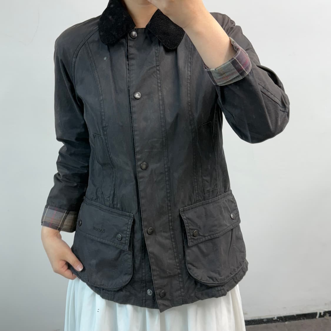 [UK8] 바버 왁스자켓 상품이미지2