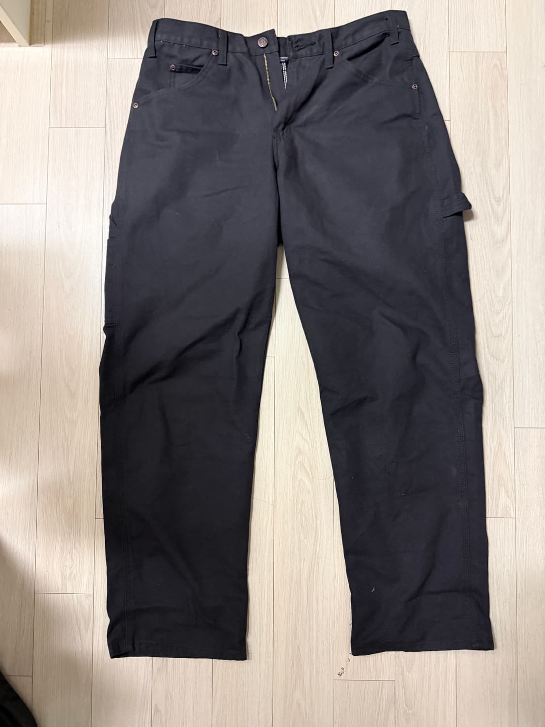 디키즈 1939 덕 카펜터 팬츠 블랙 상품이미지1