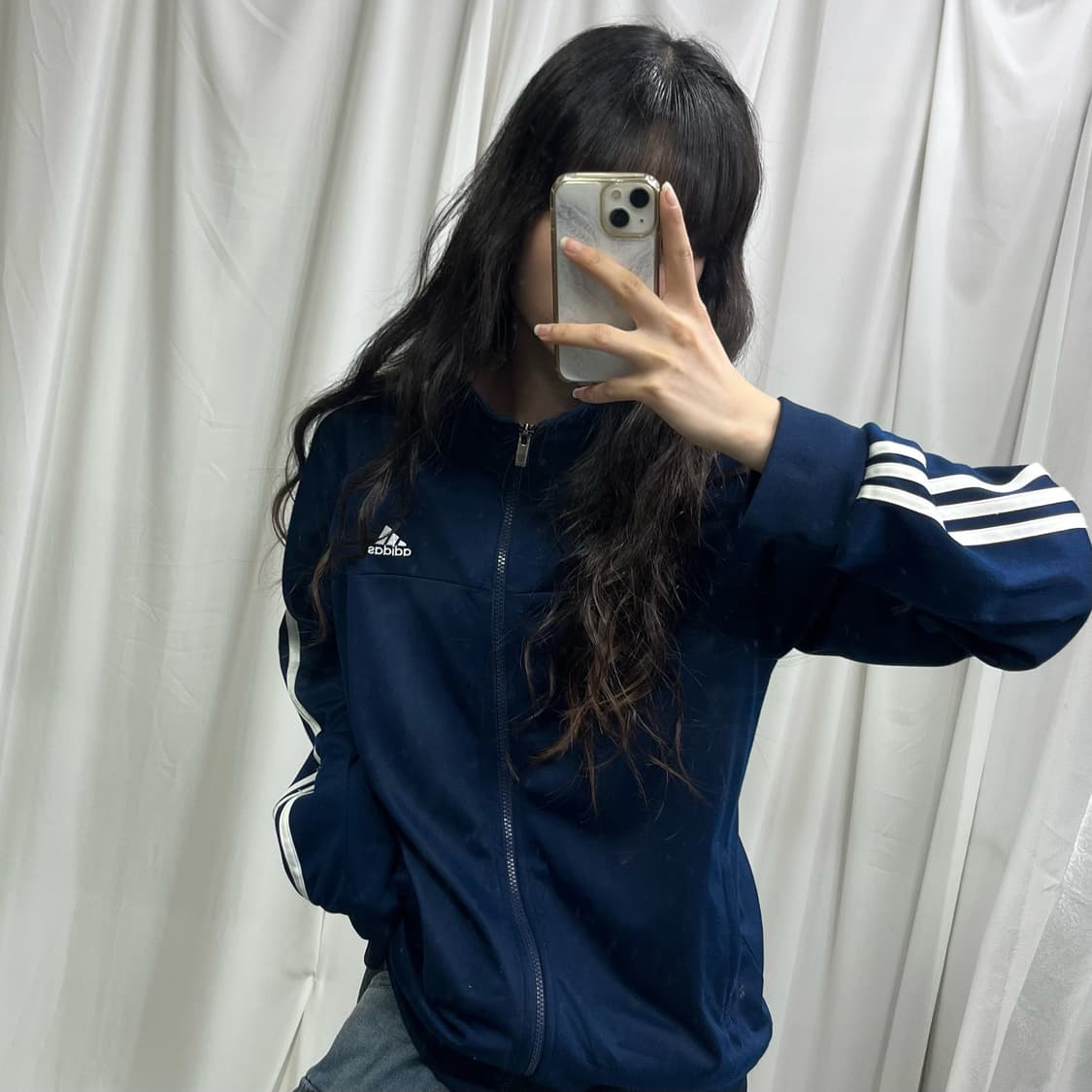 Adidas navy jersey 상품이미지2