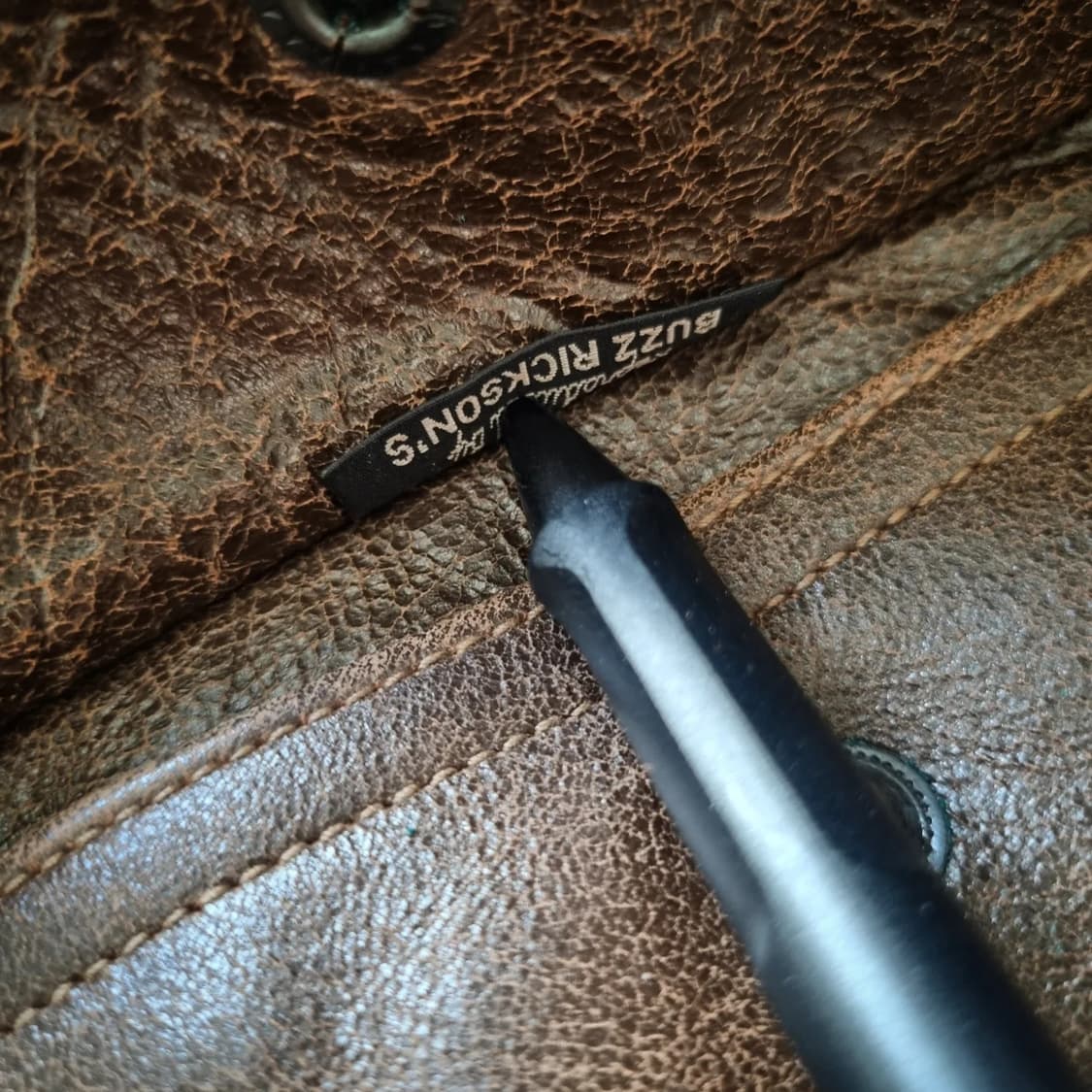 버즈릭슨 A-2 Werber Sportswear 실명복각 38sz 상품이미지5