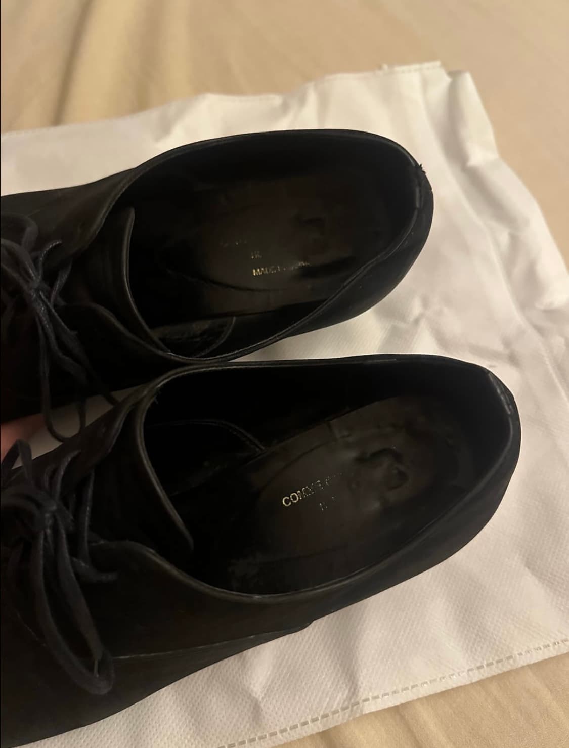 꼼데가르송 옴므 더비 슈즈 상품이미지3