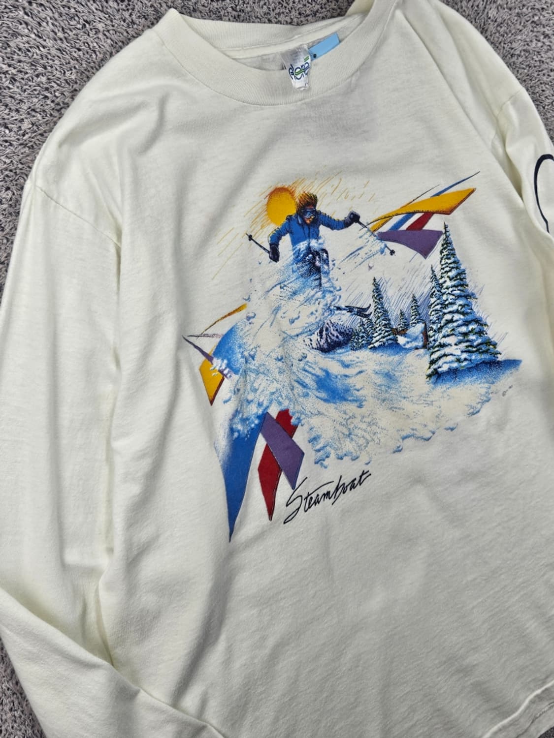 1985USA ALORE 싱글스티치 롱슬리브 긴팔티셔츠(XL)/11800 상품이미지10