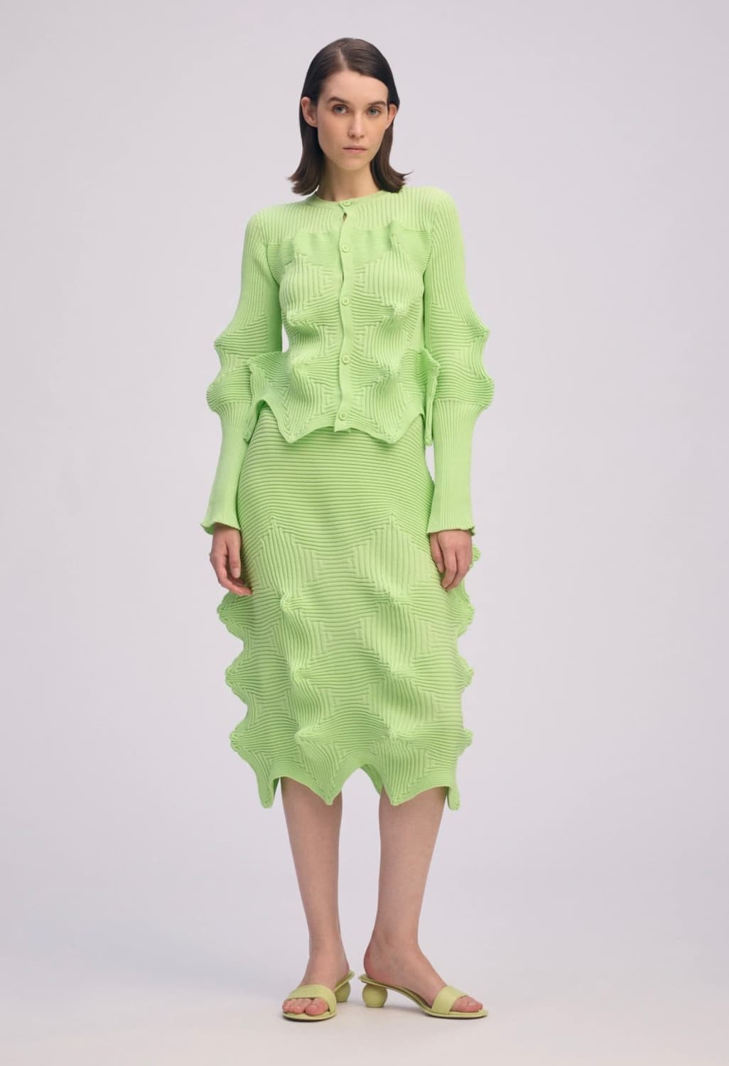 이세이미야케 링키지 가디건 블랙 상품이미지9