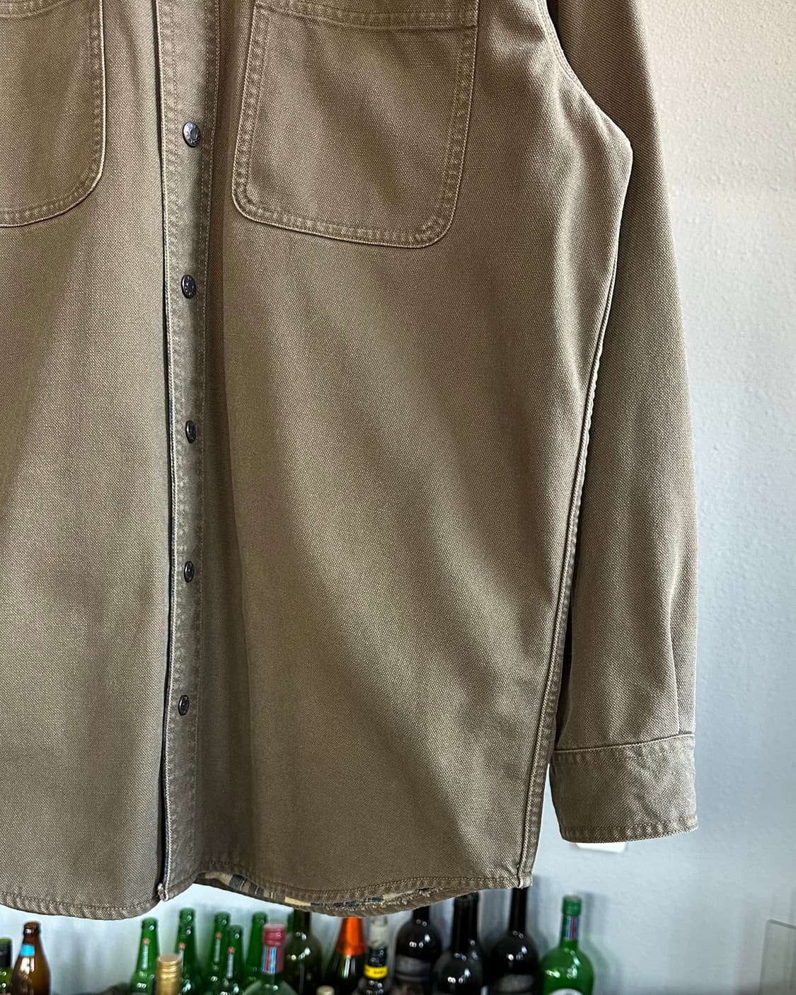 [L]엘엘빈 L.L.Bean 캔버스 블랭크 워크 셔츠 자켓 상품이미지5