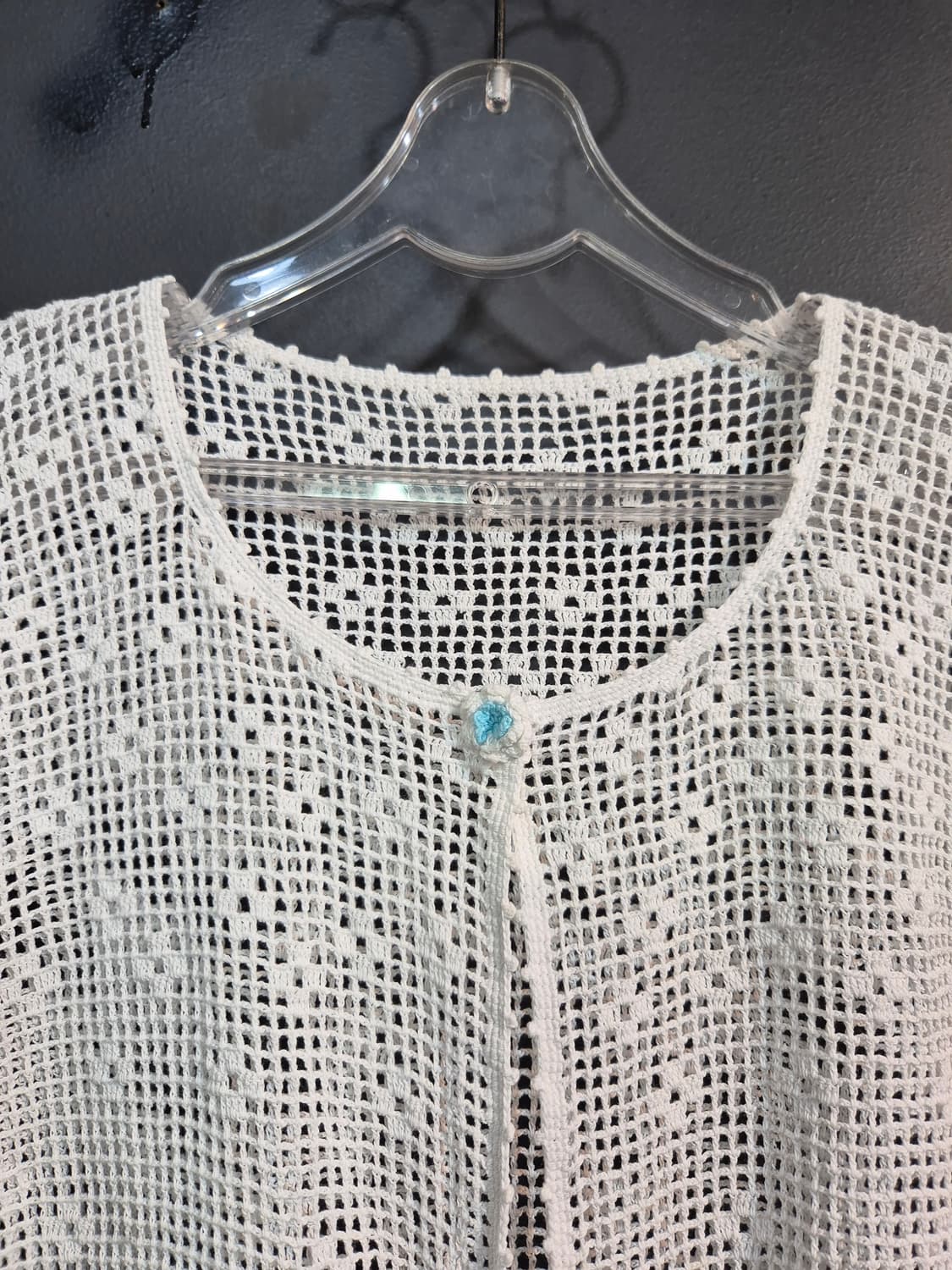 화이트 크로셰 가디건 77 상품이미지3