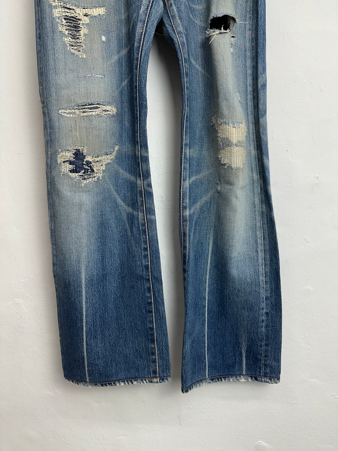 PRPS Heirloom Distressed Repair Denim Pa 상품이미지6