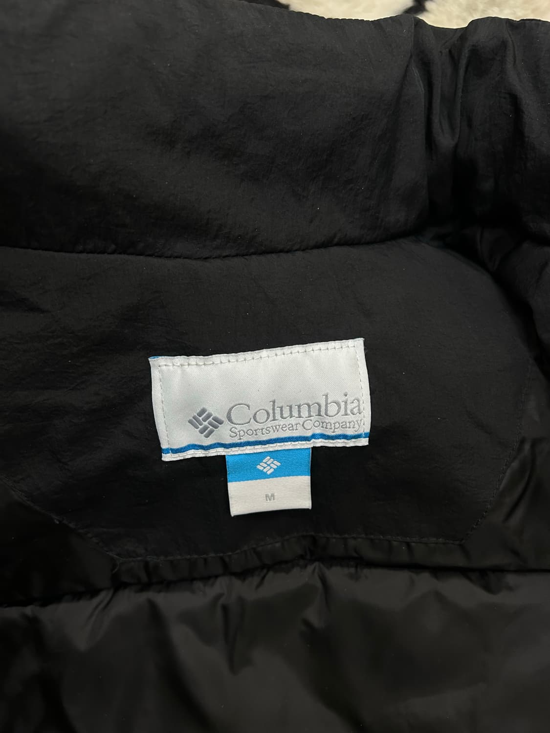 [M]컬럼비아 멀티포켓 하프패딩/블랙 상품이미지6