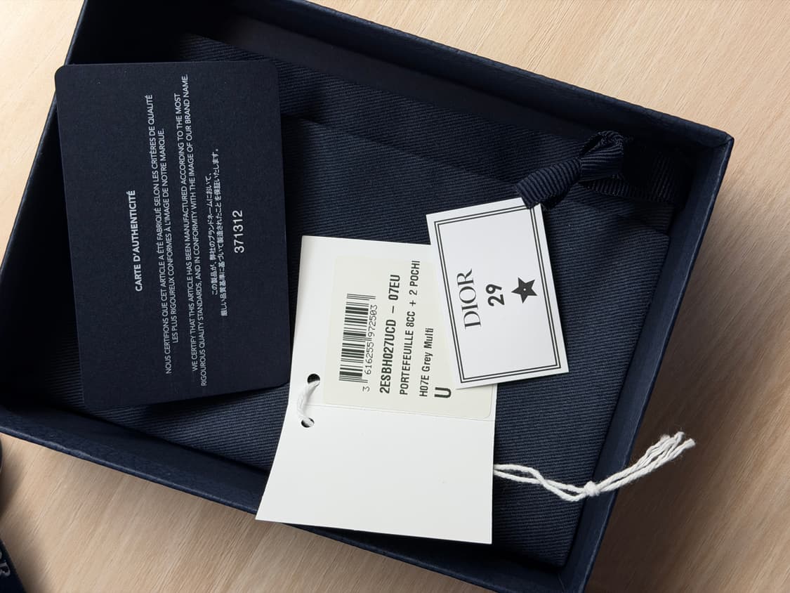 디올 x 피터 도이그 리미티드 카모 반지갑 상품이미지3