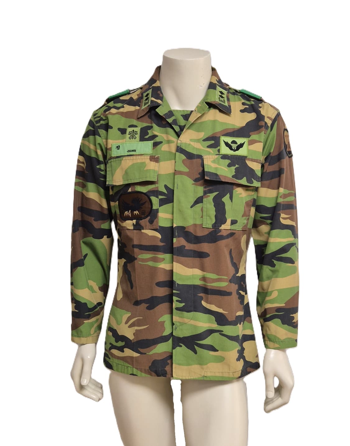 육군 구형 703특공연대 보병 중위 후기형 동계 전투복 상의 자켓 (M) 상품이미지1