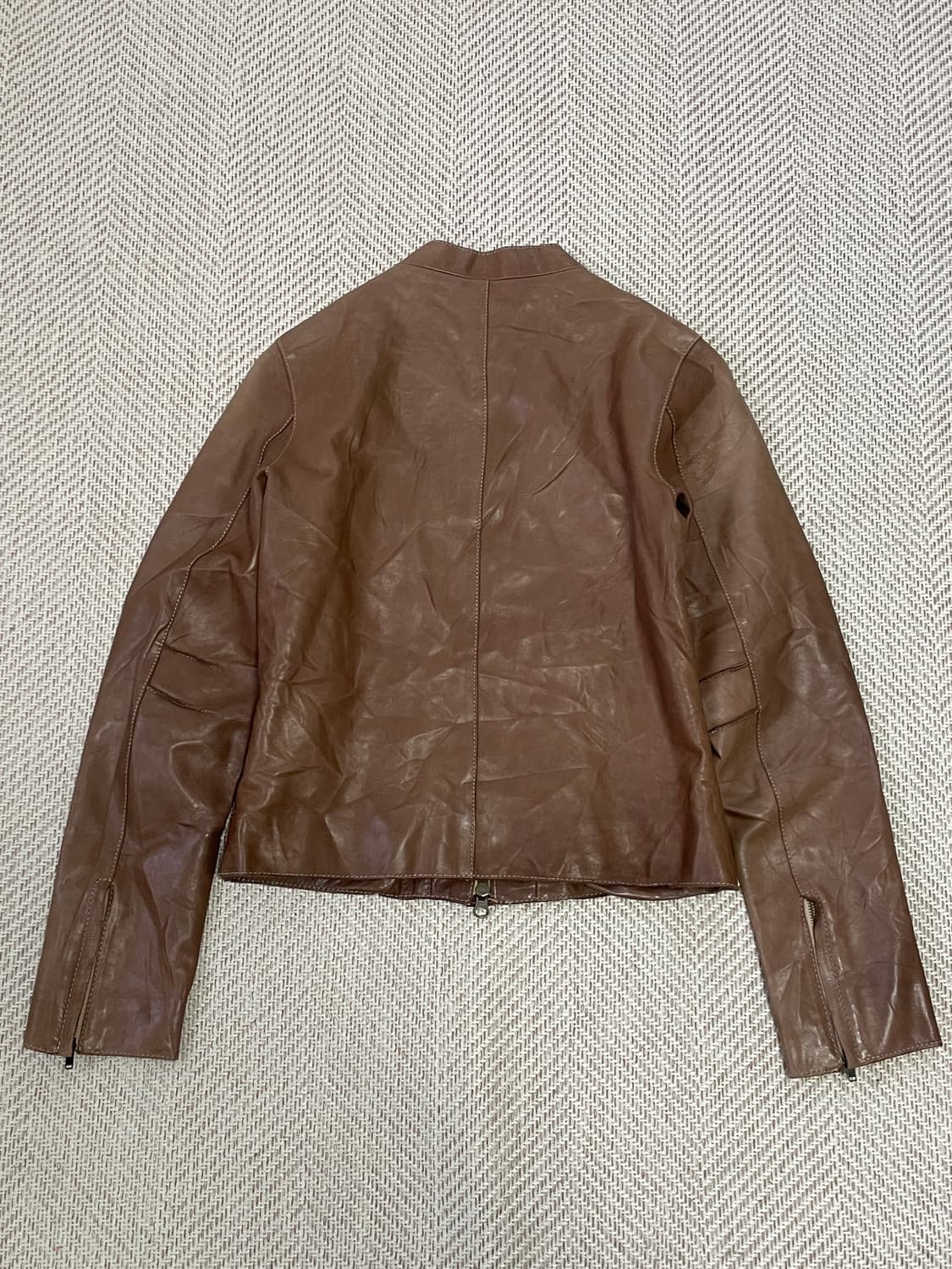 Ships 쉽스 양가죽 페이딩 레더자켓  상품이미지7