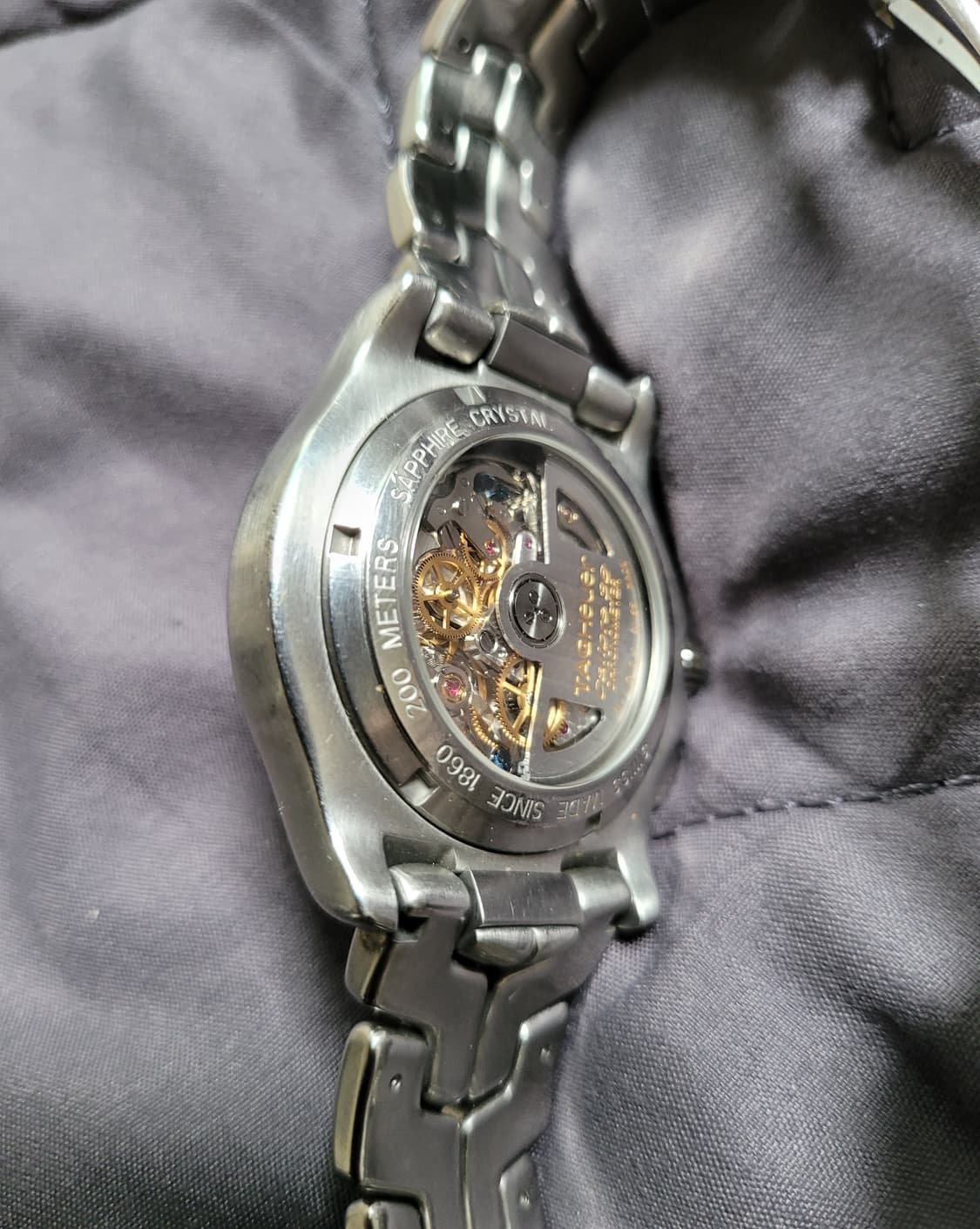 [정품] 테크호이어 손목시계 은장 한정판 상품이미지5