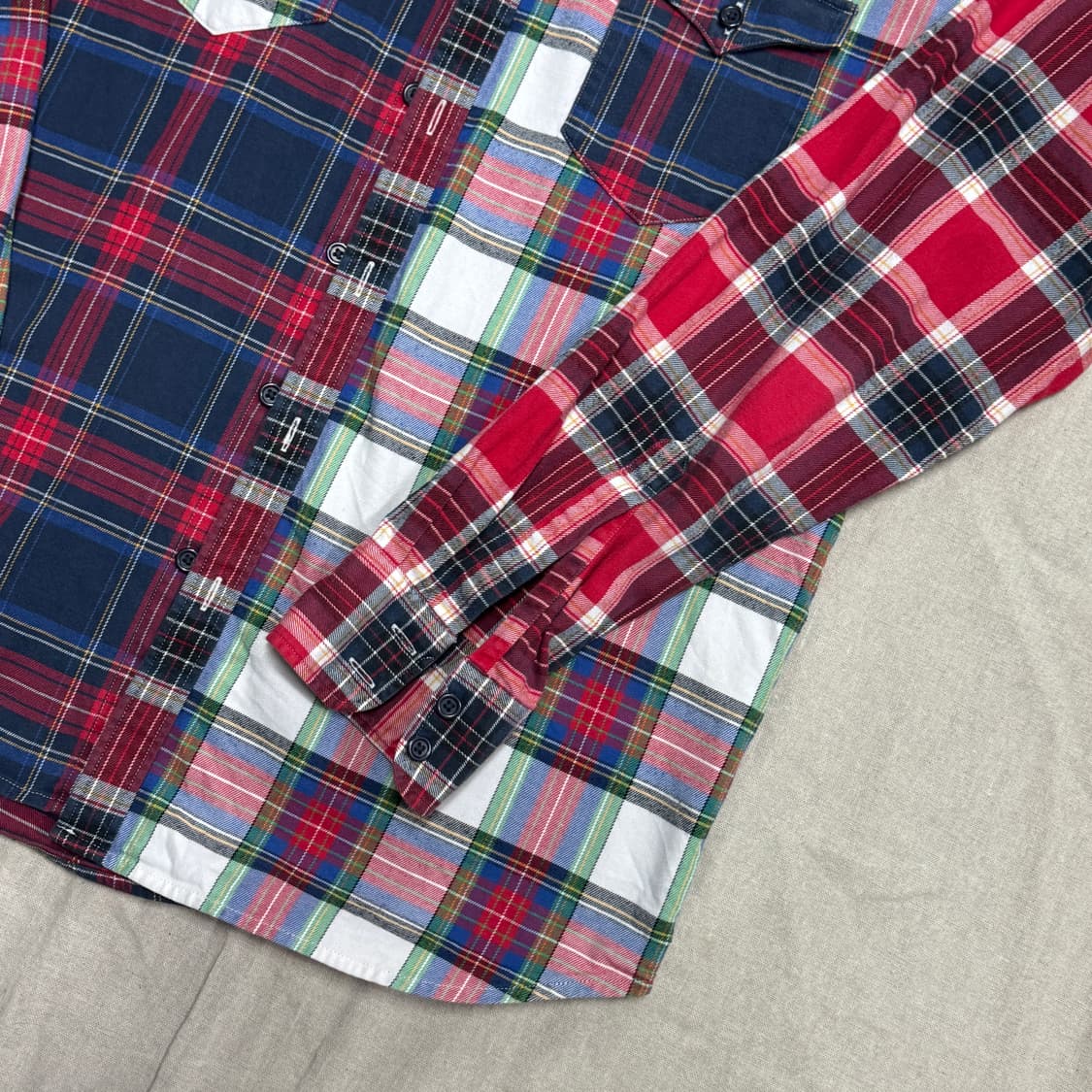 리바이스 아수라 멀티컬러 체크셔츠 L 상품이미지4