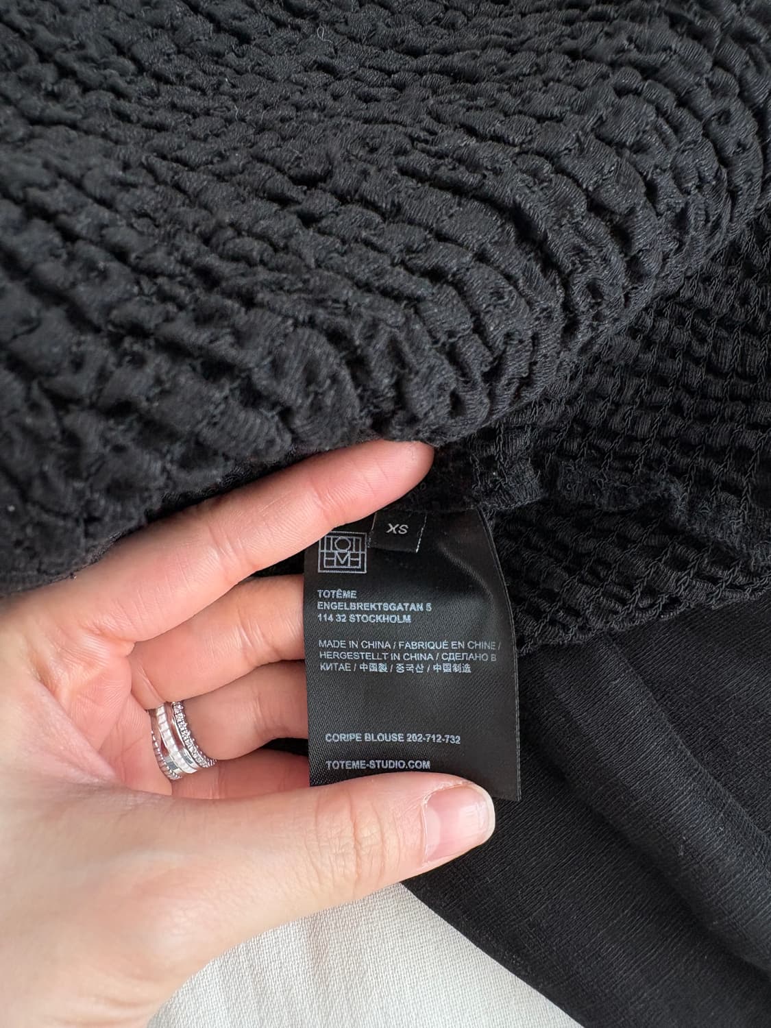 Toteme 토템 coripe linen blouse 상품이미지7