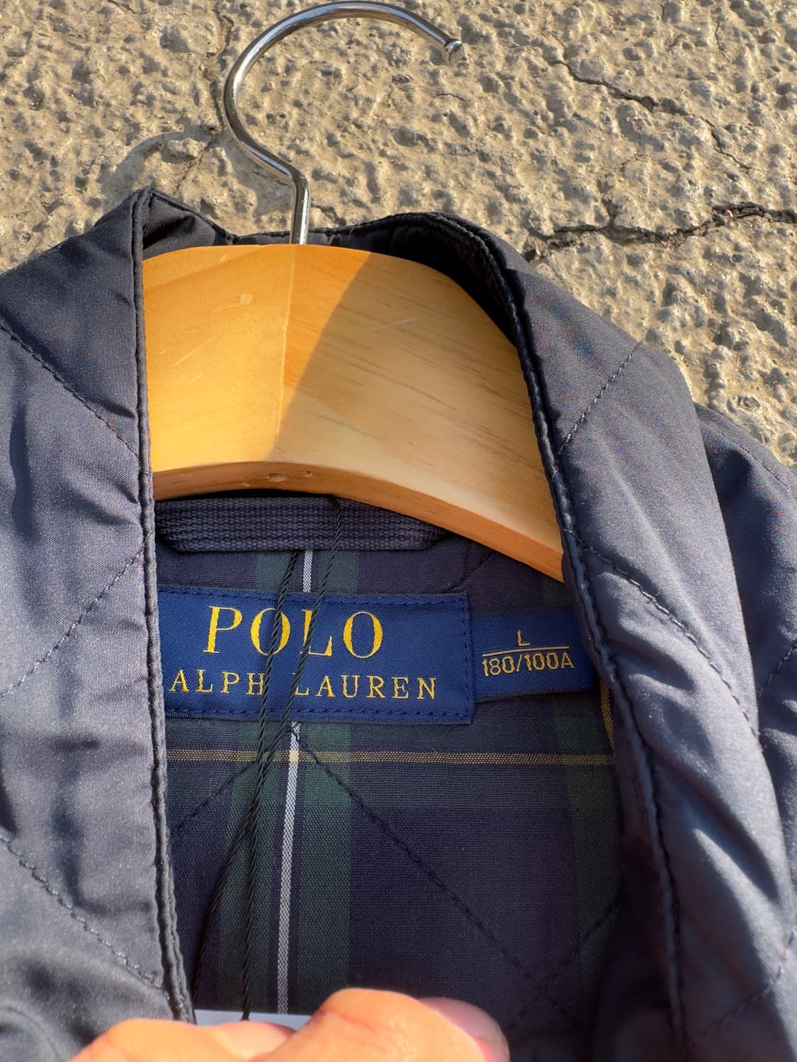 폴로랄프로렌 네이비 퀼팅 베스트 B32 상품이미지2