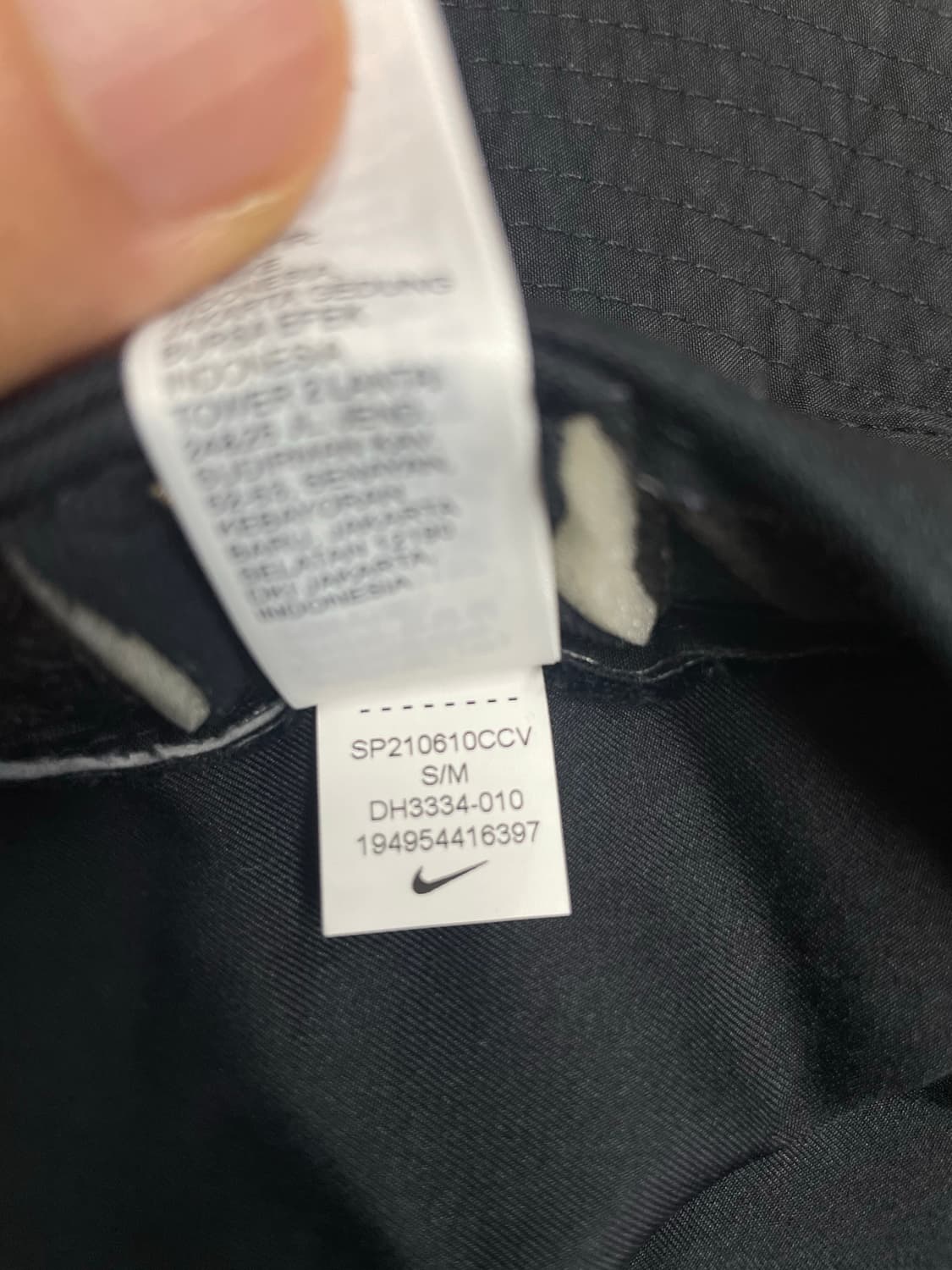 [S] 나이키 acg 버킷햇 고어텍스 블랙 상품이미지5