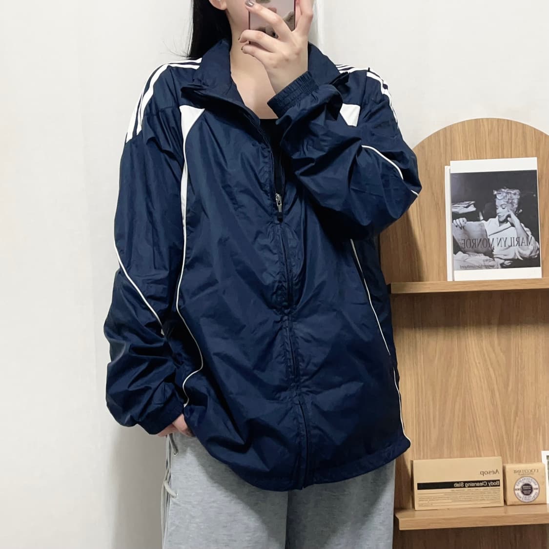 [정품] 아디다스 네이비 Track Suit 2 바막 [ 115 ] 상품이미지2