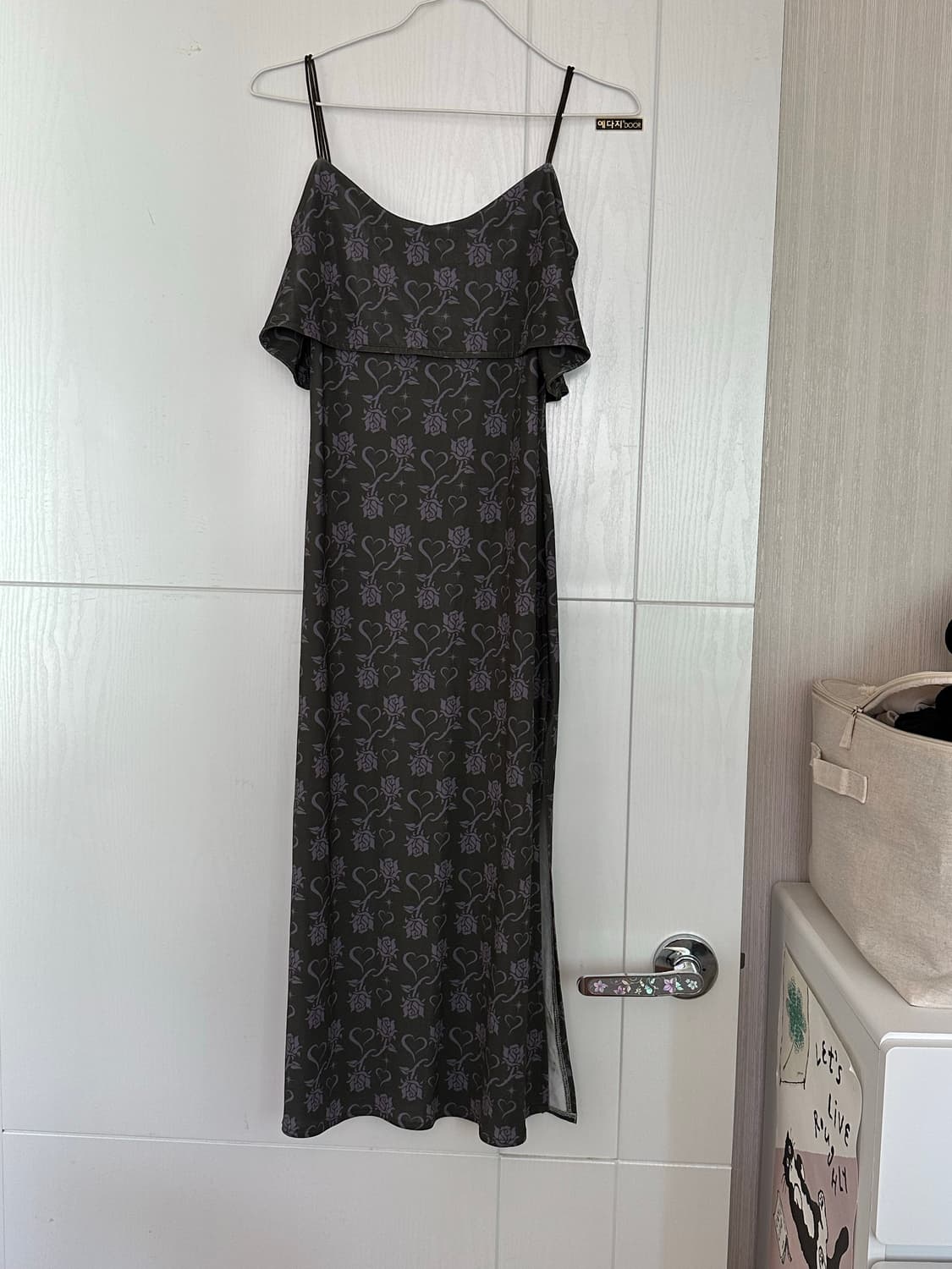 145 오피스 패턴 드레스 상품이미지1