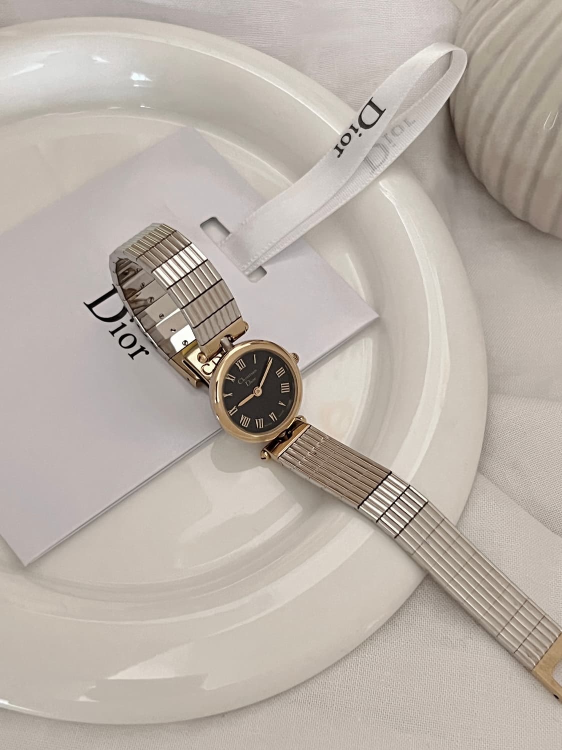  디올 블루 다이얼 브레이슬릿 시계/ 정품감정,케어 상품이미지7