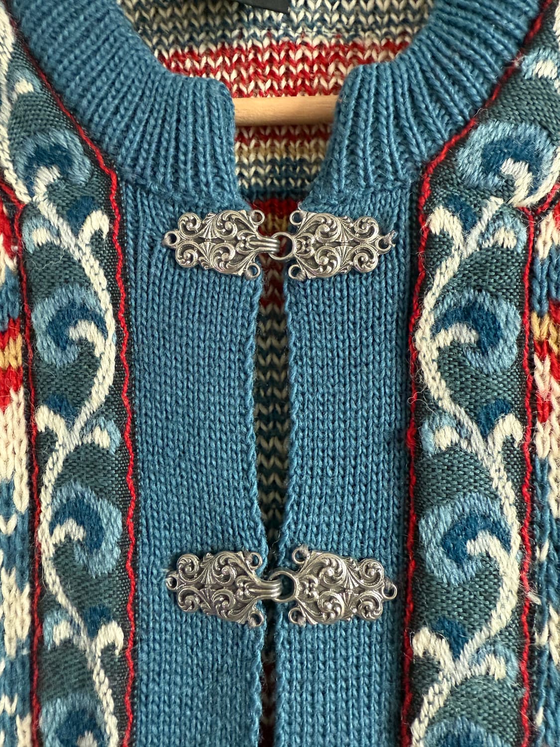 MADE IN NORWAY 노르딕 퓨어울 가디건 상품이미지4