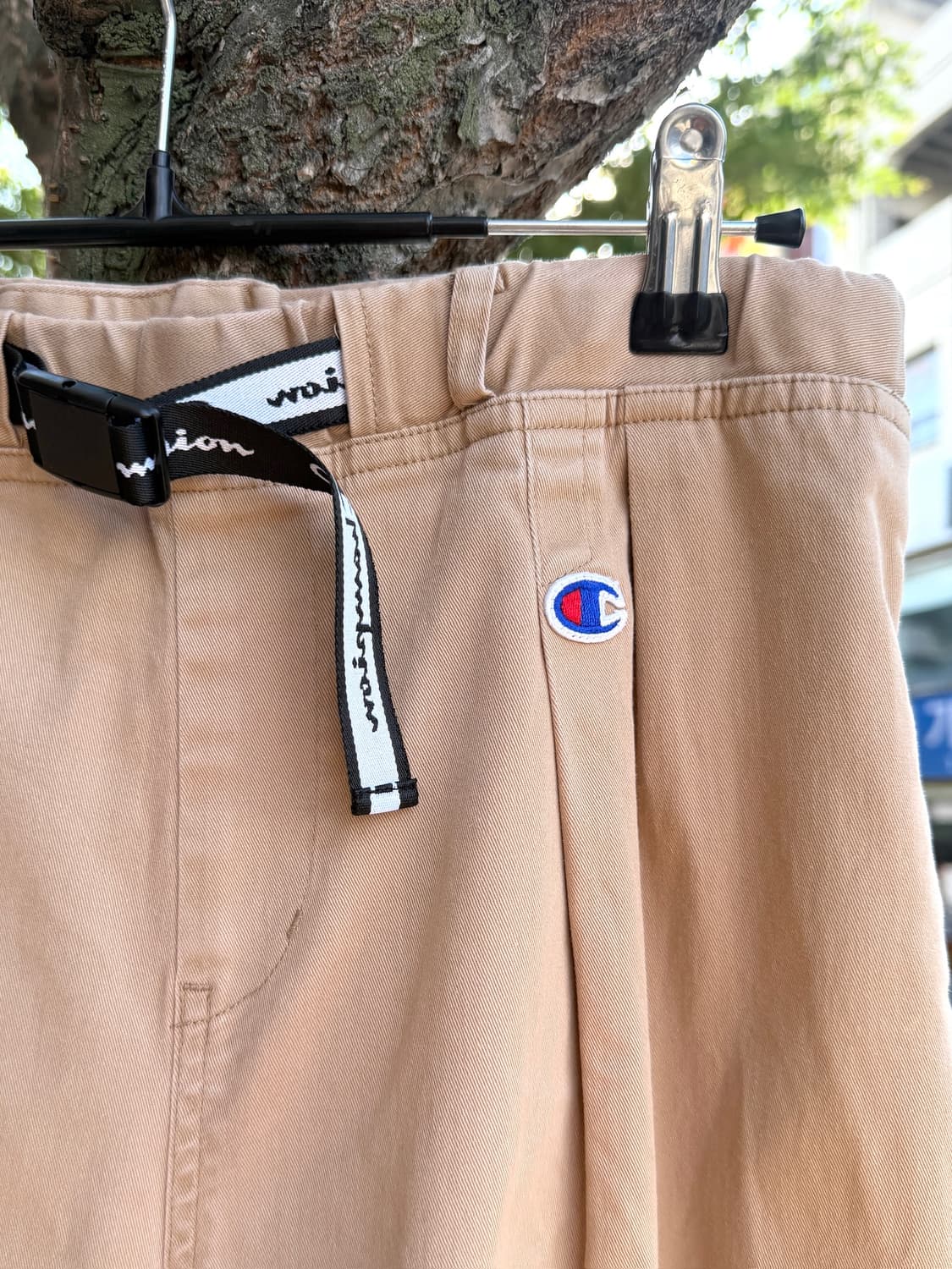 Champion Belted Chino Wide Easy Pants 상품이미지1