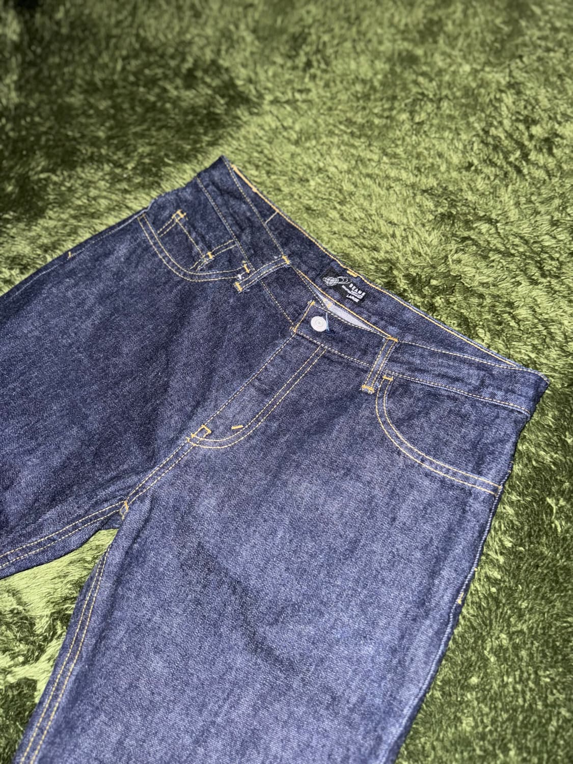 [L] BEAMS 빔즈 Made in Japan 데님 쇼츠 딥 인디고 상품이미지2