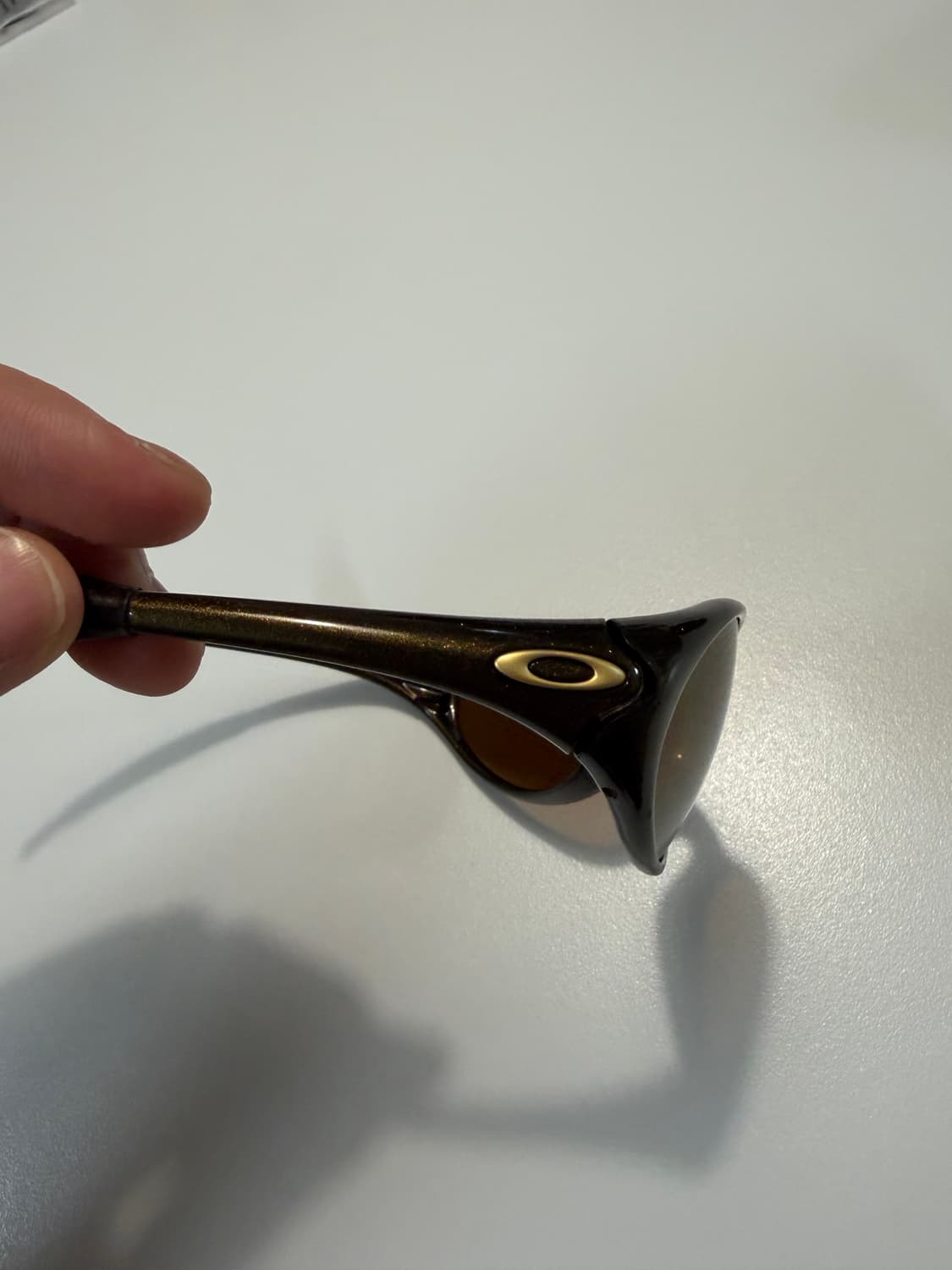 빈티지 오클리 아이자켓 1.0 블랙펄 골드펄 골드이리듐 상품이미지2