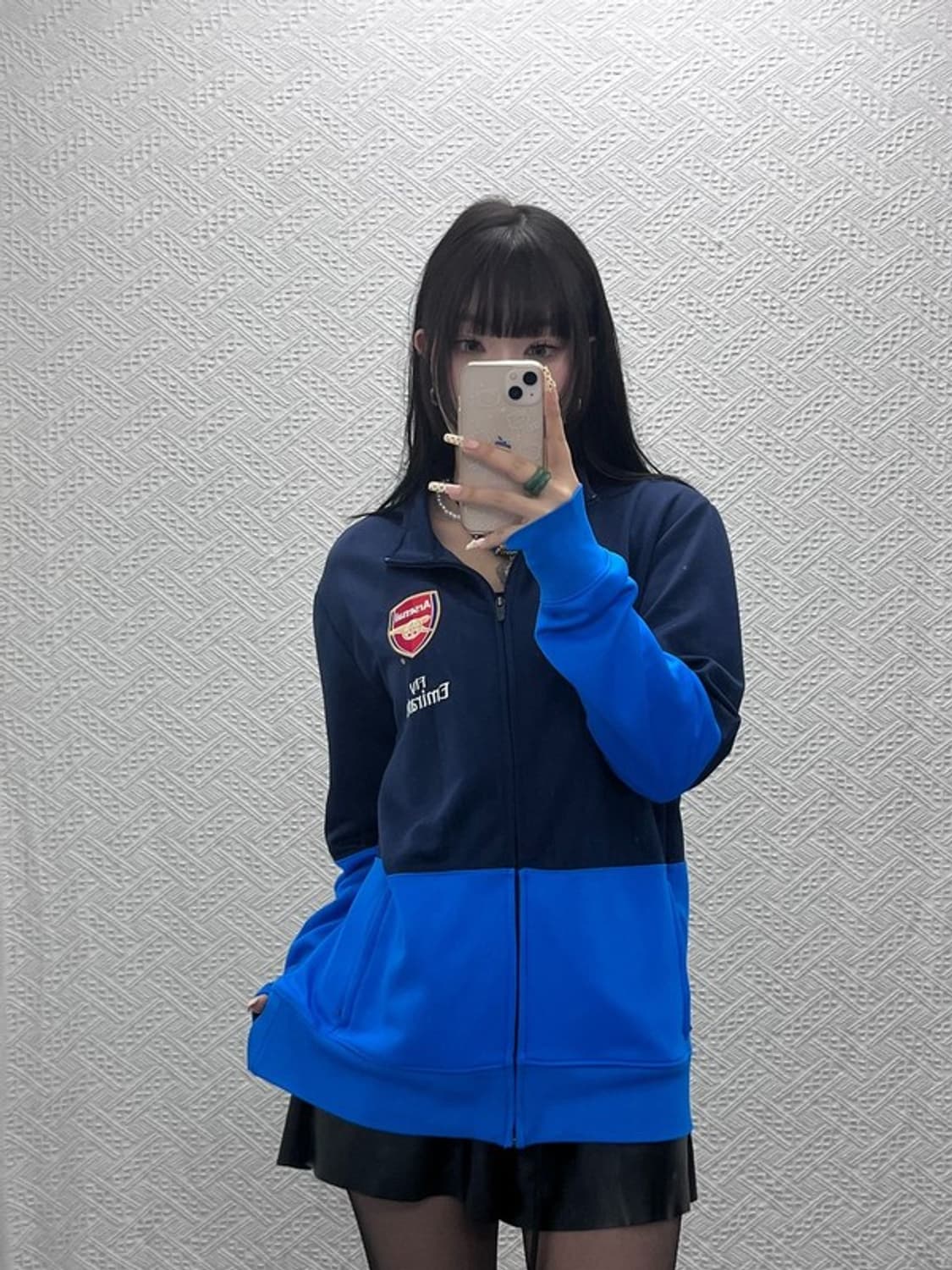 나이키 올드스쿨 레트로 아스날 배색 져지 집업 L C09749 상품이미지1