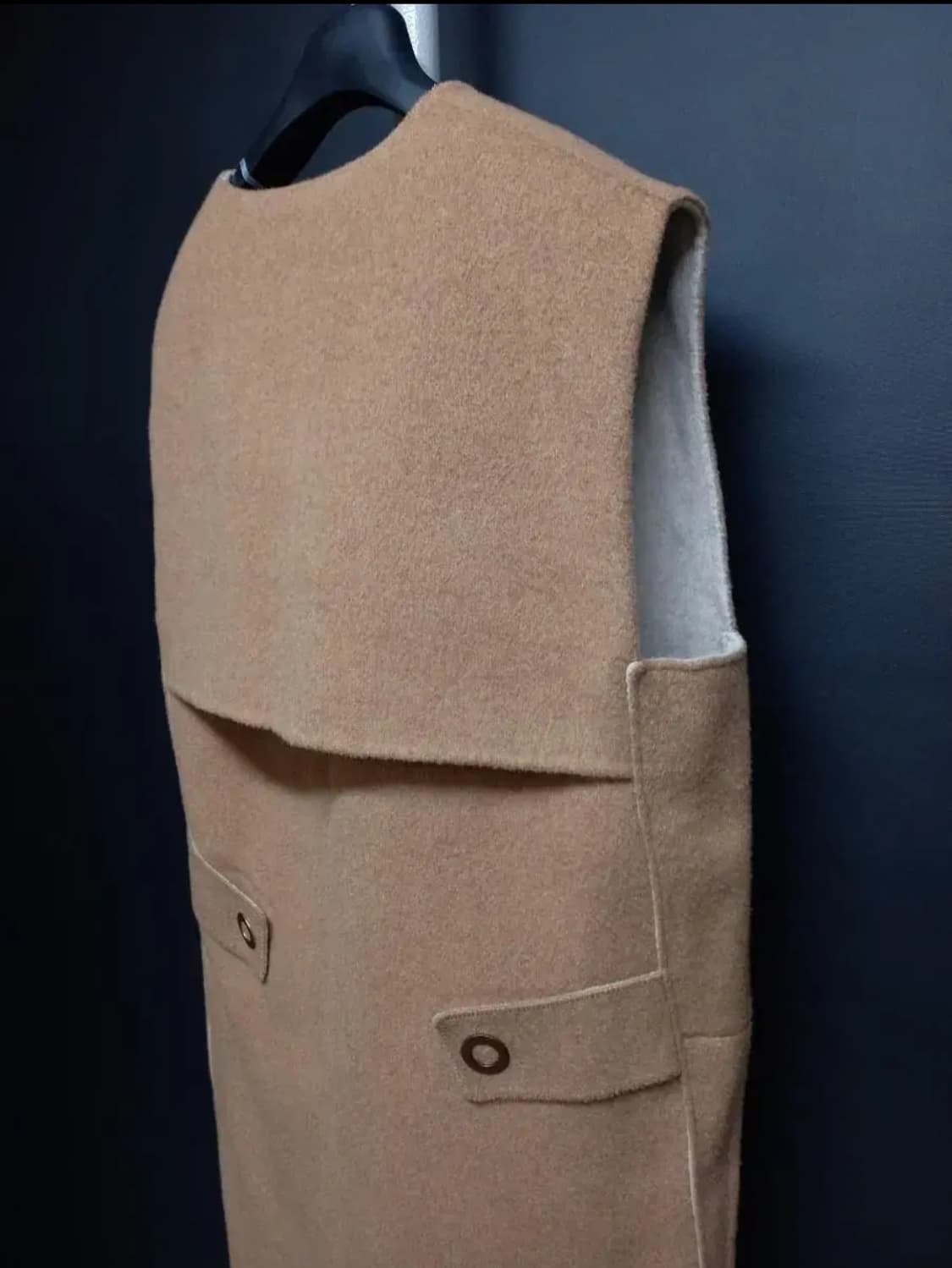 보브 벨 VOV VEL 핸드메이드 롱 베스트 55 상품이미지5