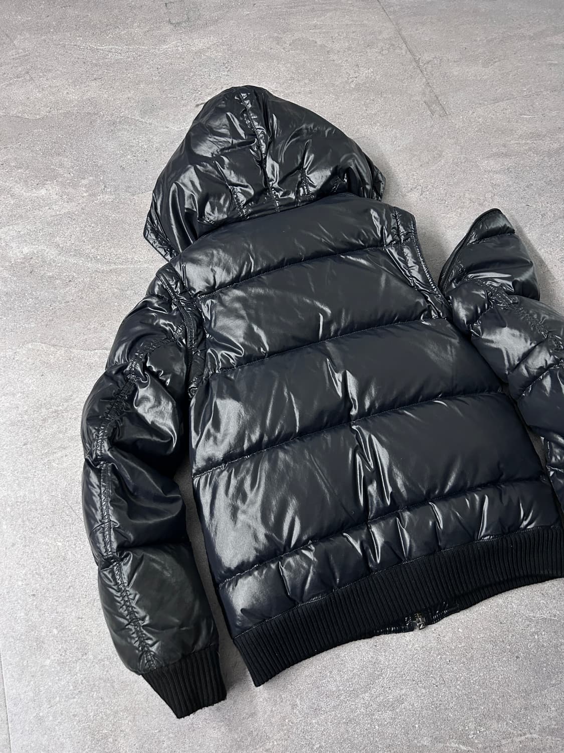 디올 옴므 09fw 컨버터블 글로시 다운 자켓 상품이미지6