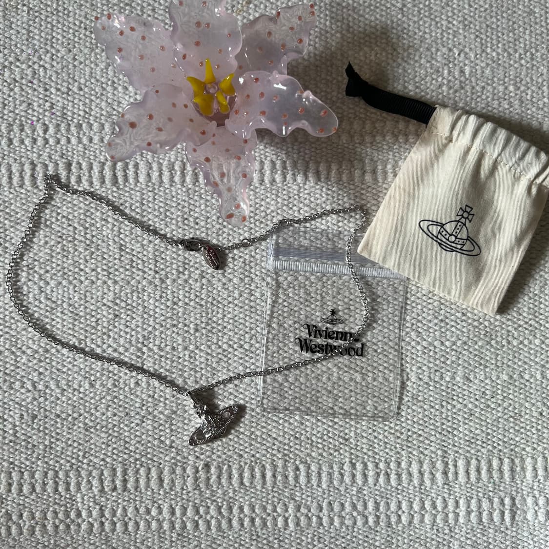 비비안웨스트우드 미니 바스 릴리프 네크리스 상품이미지2