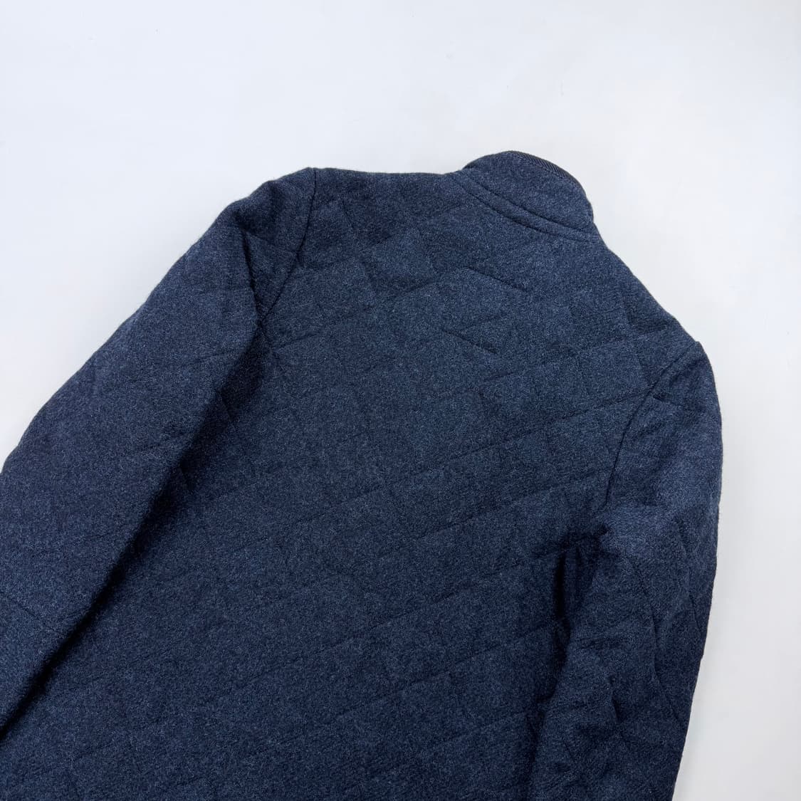 라벤햄 퀼팅 울 자켓 상품이미지8