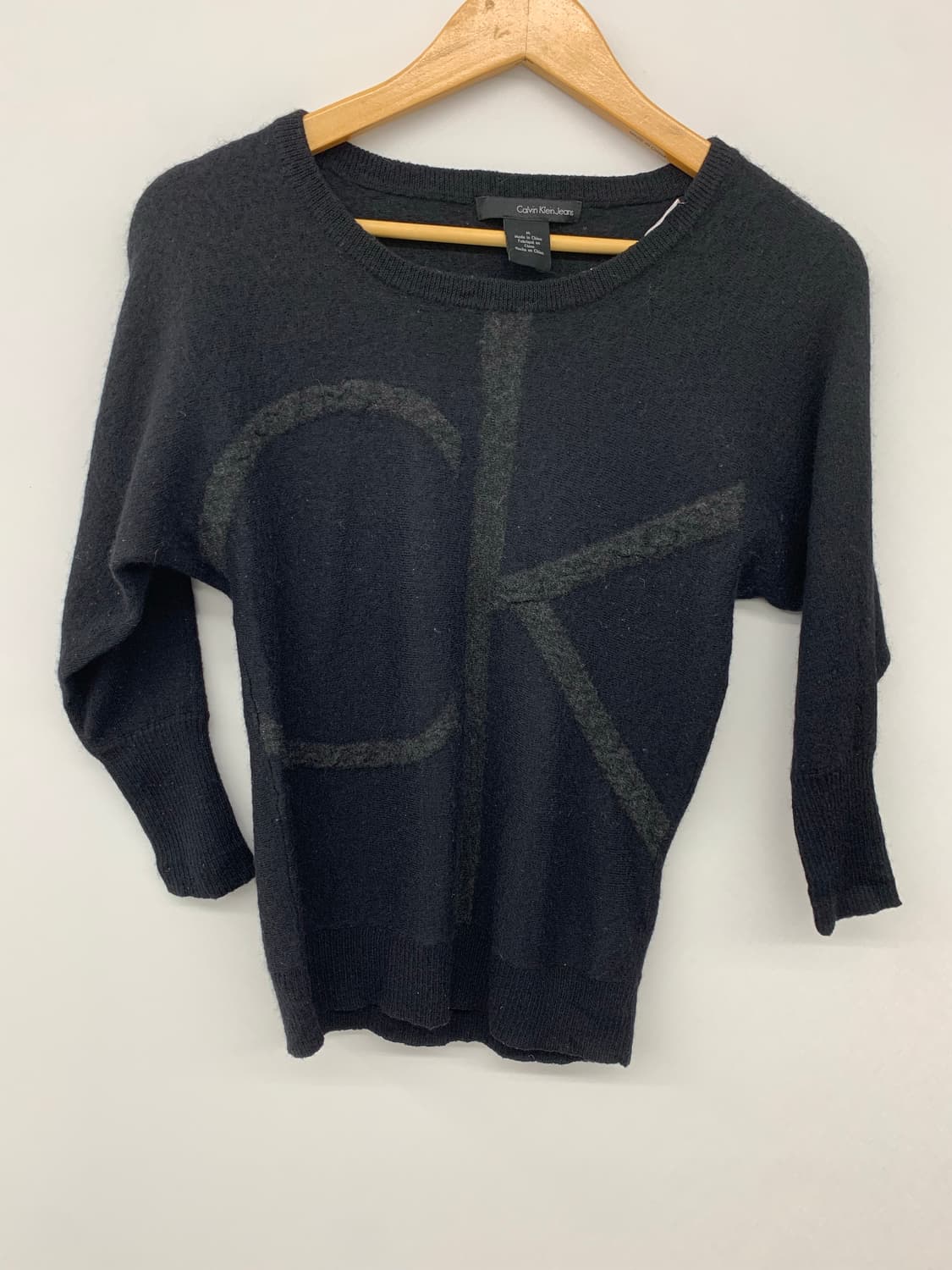 캘빈클라인 진스 로고 니트 상품이미지5
