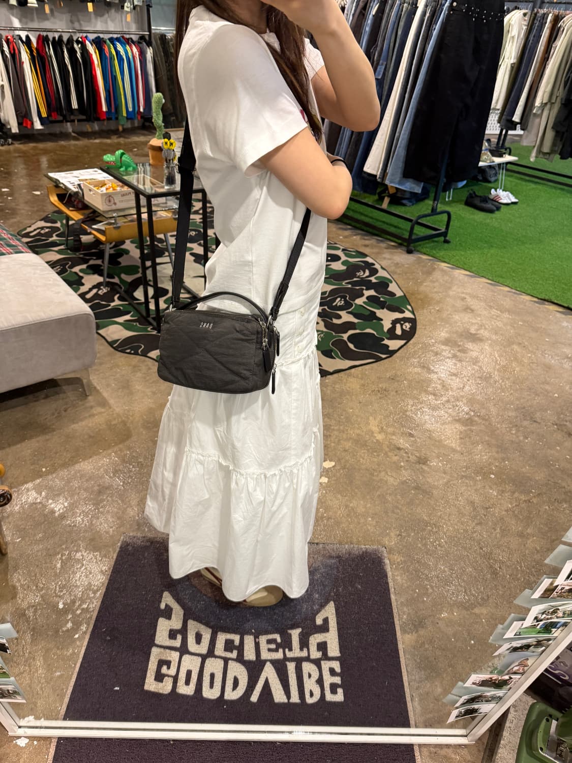 닥스(DAKS) 칼라일 퀼팅 크로스백 상품이미지7