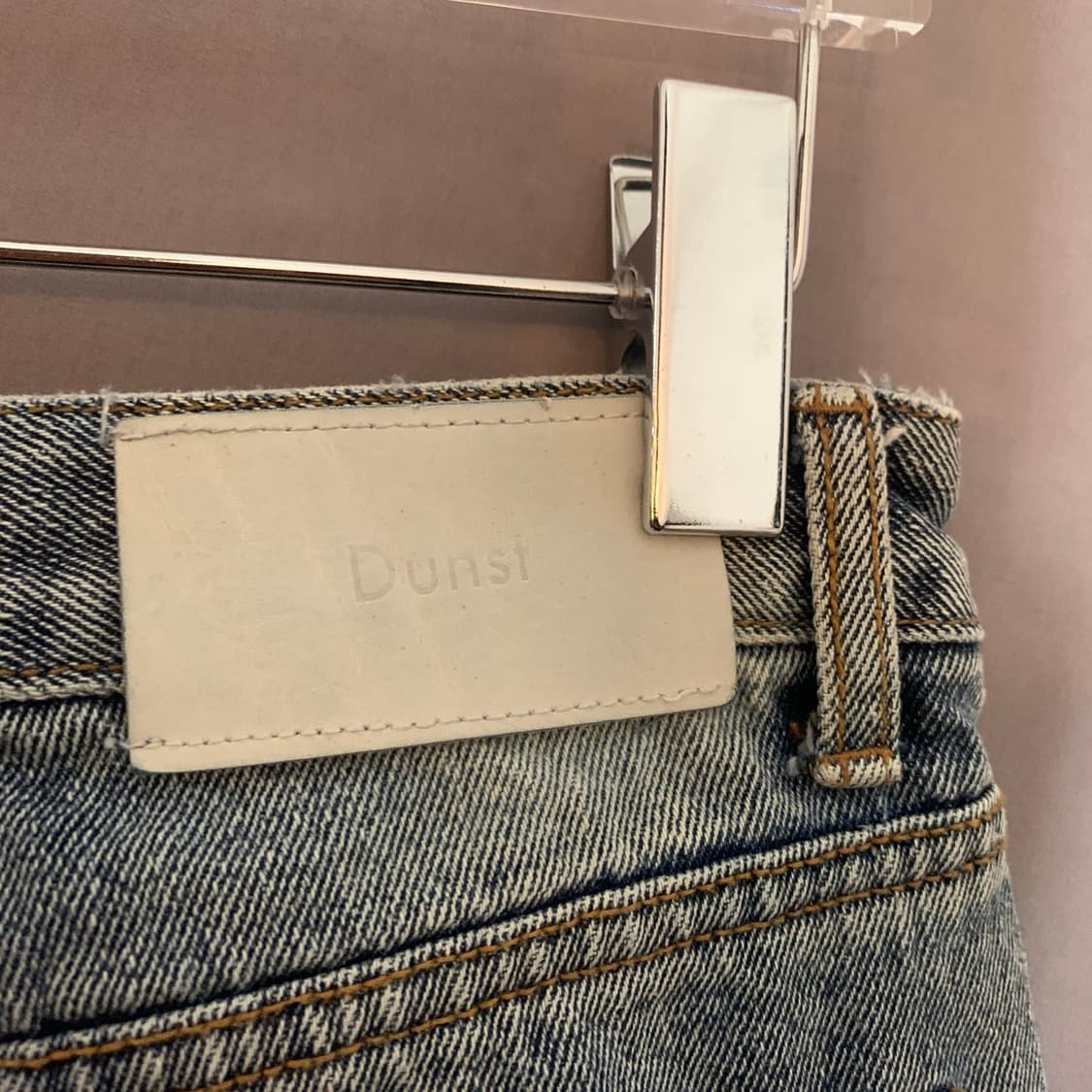 M DUNST 던스트 70s 세미 플레어진 데님 청바지 상품이미지5