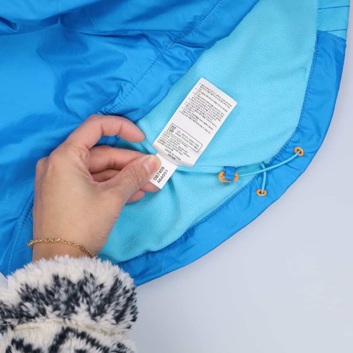 90 새상품 아디다스 기모 후드집업 0203H1 상품이미지5