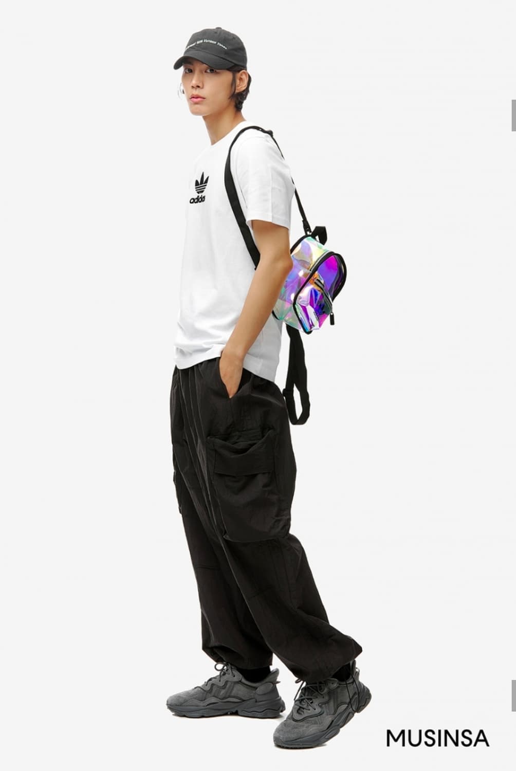 아디다스 아디컬러 프리미엄 반팔티 XL 상품이미지2