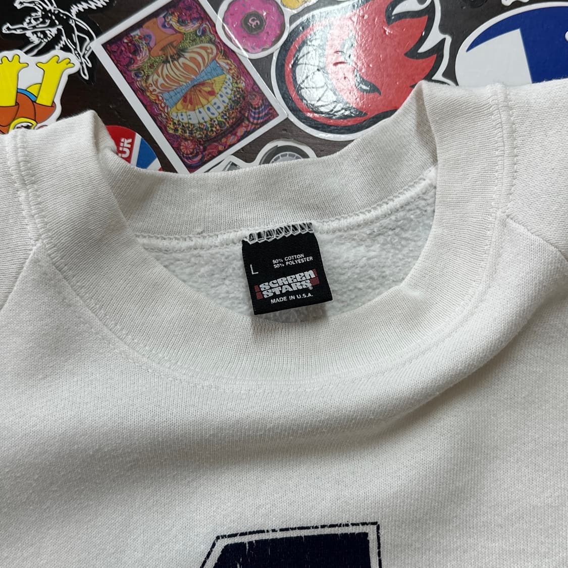80s USA 스크린스타 쿠거스 빈티지 스웻셔츠 L 상품이미지9