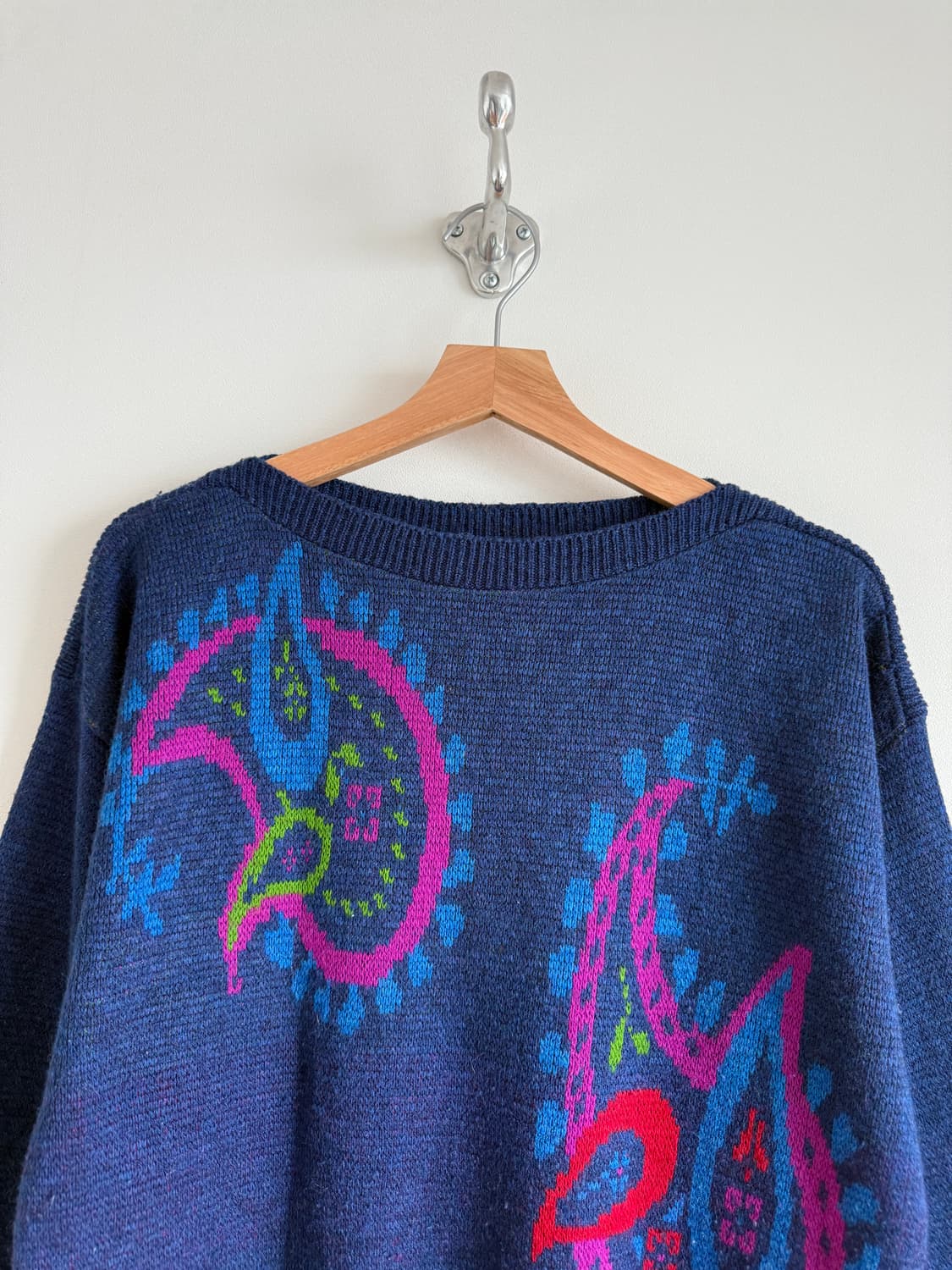 MADE IN USA 페이즐리 니트 상품이미지2