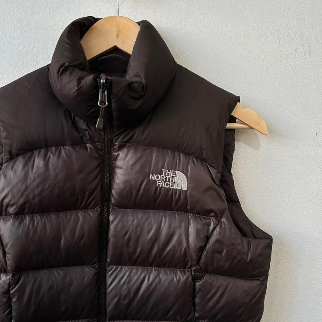 10509 - 노스페이스 700 초코브라운 패딩 조끼 상품이미지2