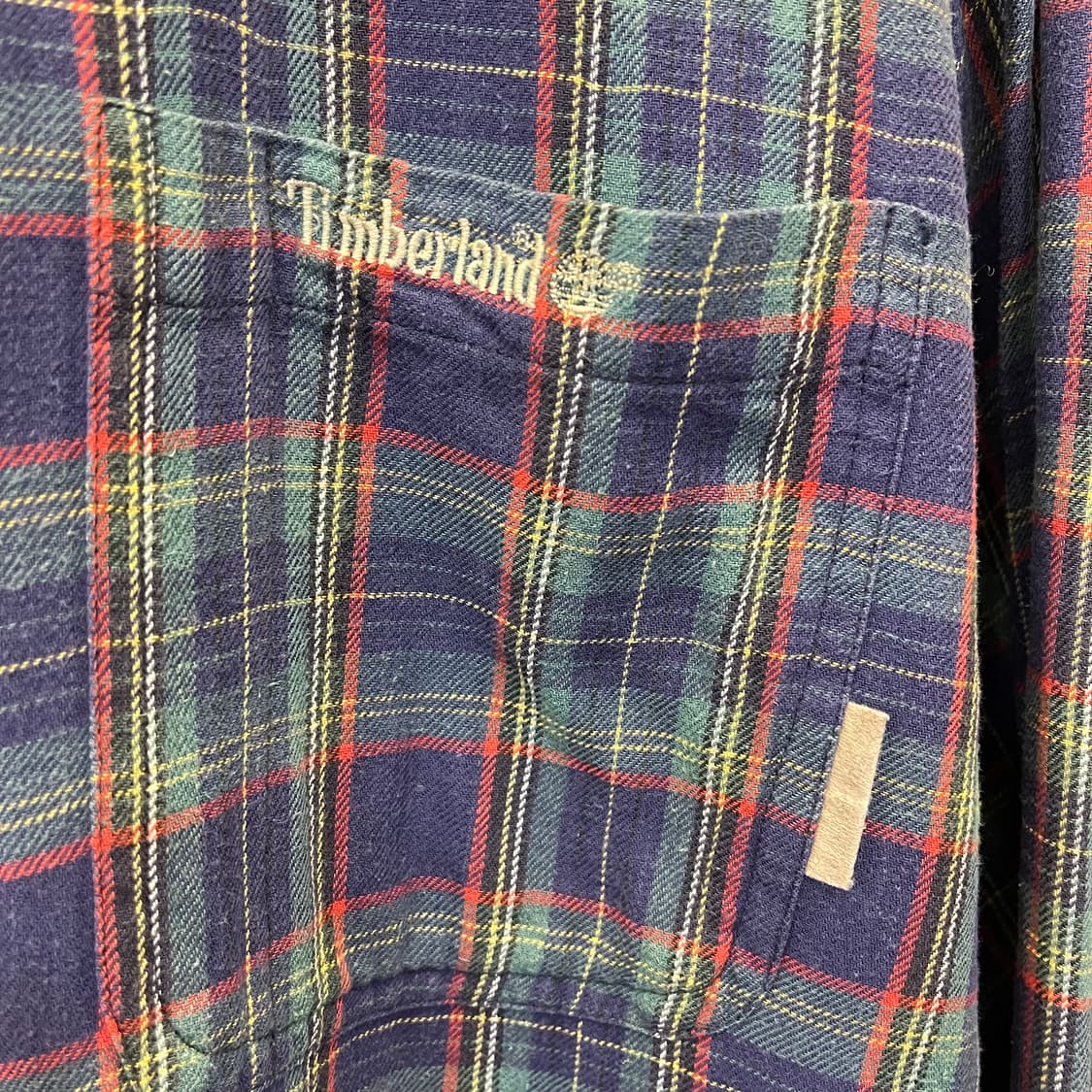 90's 팀버랜드 레터링 셔츠 상품이미지4