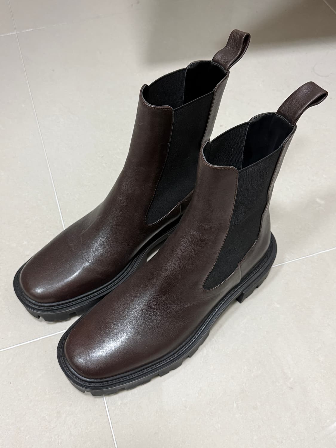 자라 첼시 부츠 브라운 260 새상품 상품이미지1