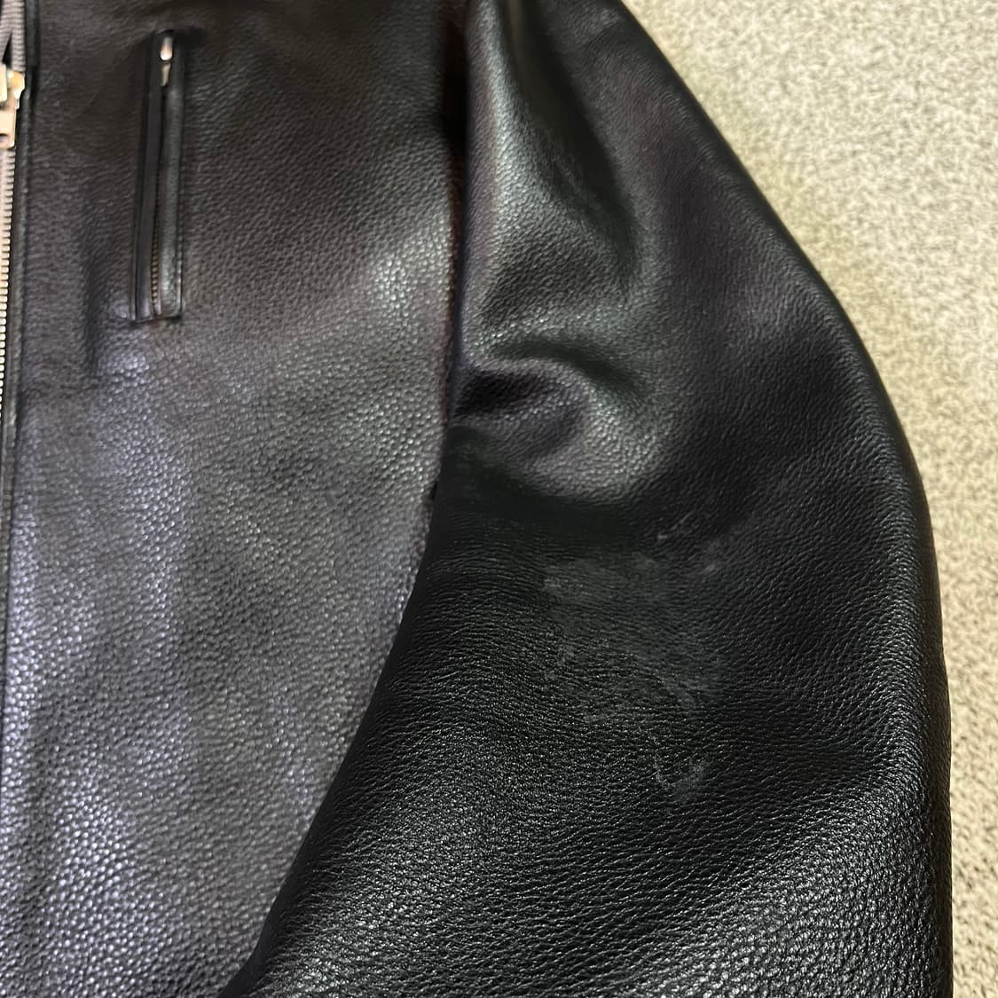 도프제이슨 소가죽 라이더 자켓  상품이미지5